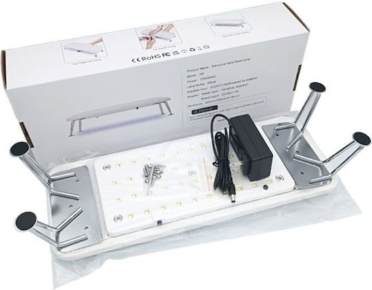 Nail Polish Curing Lamp UV / LED 72W Black