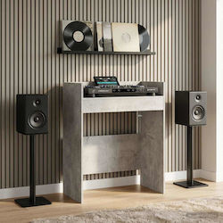 Vidaxl Πίνακας Dj Γκρι Σκυροδέματος 62 X 45 X 102 Εκ