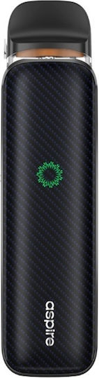 Aspire Pixo Aura 2 Pod Kit 2ml με Ενσωματωμένη Μπαταρία 1800mAh Carbon Black