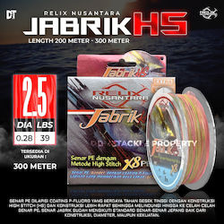 Fir De Pescuit Relix Jabrik Hs X8 Pe 2.5 300 Metri
