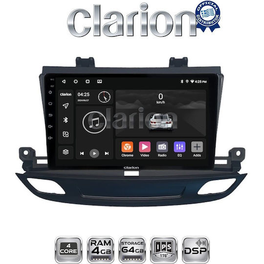 Clarion Car Audio System for Opel Insignia 2018 Bluetooth USB WiFi GPS Apple CarPlay Android Auto