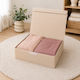 Alas Home Текстилна Кутия За Съхранение На Дрехи В Бежов Цвят 50x40x19см