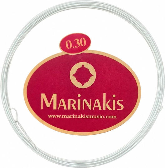 Marinakis Einzel Laouto-Saiten Versilbert Marinakis 30"