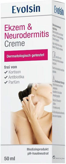 Evolsin Cremă pentru Psoriazis și Dermatită Atopică 50ml
