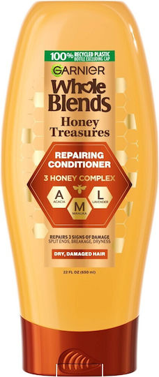 Garnier Blends Honey Treasures Cremă Descurcare Reparare pentru Păr Deteriorat 650ml