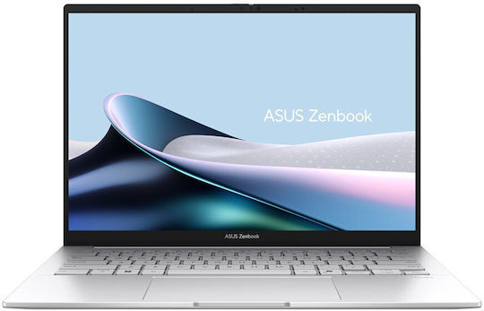 Asus Zenbook 14 UX3405CA-QD1247W 14" OLED FHD+ (Ultra 5-225H/16GB/512GB SSD/W11 Home) Foggy Silver (International English Keyboard)