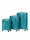 Felbags Suitcases Hard Petrol Set 3pcs