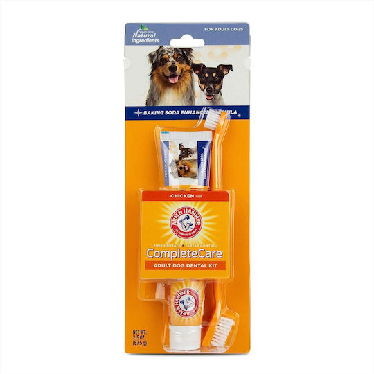Arm & Hammer Set Îngrijirea Dentară A Câinilor Pentru Protecție Gingivală 67.5gr