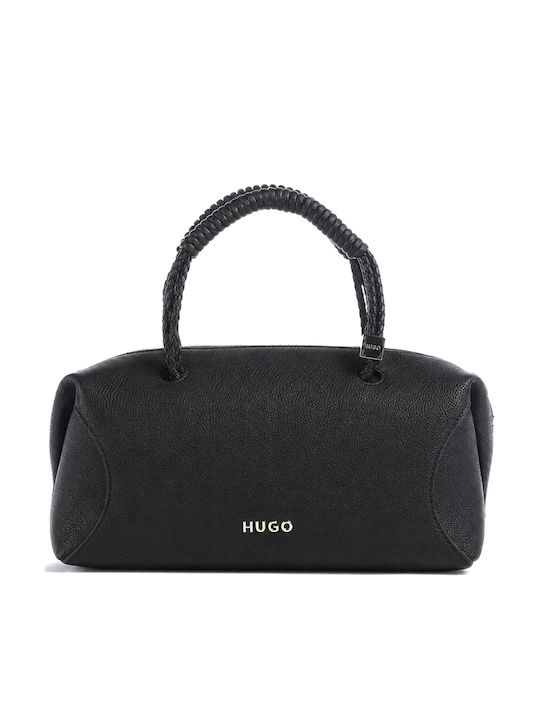 Leather Women's Tote Bag Black