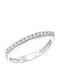 Ioannis Kosmima Women's Ring with Zircon from 9K White Gold