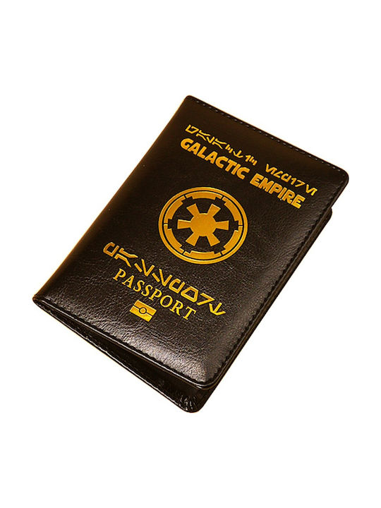 Husă pentru pașaport Zamo Star Wars Galactic Empire Războiul Stelelor Negru Auriu