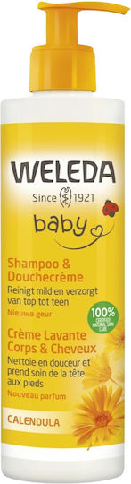 Weleda Weleda Baby Shampoo, Duschgel und Reinigendes Wasser 400ml