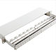 Πλακέτα Patch Panel Μη Εξοπλισμένη Μοντουλαρισμένη Ολίσθηση Cat 5 6 6a 7 7a Χαλκός 24 Snap-in Lanmark Λευκό
