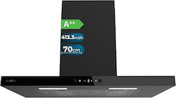Cecotec Bolero Flux TT 704400 Abzugshaube 70cm Schwarze Cecotec Bolero Flux TT 704400 Abzugshaube 70cm Schwarze
