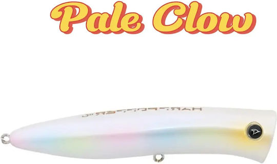 HanFishing Harp Popper 110 Τεχνητό Δόλωμα Popper 11εκ./28gr Pale Clowν