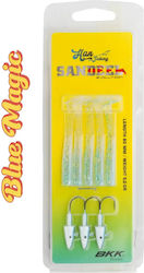 HanFishing Sandeel 80 Artificial Bait 8cm 5.2gr Blue Magic HanFishing Sandeel 80 Artificial Bait 8cm 5.2gr Blue Magic
