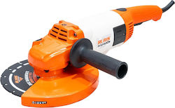 Ruris Ra2400s – Angle Grinder 2400 W 230 Mm Diamond Disc Soft Start 3-position Handle Ruris Ra2400s – Angle Grinder 2400 W 230 Mm Diamond Disc Soft Start 3-position Handle