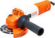 Ruris Ra850 – 850 W Angle Grinder 125 Mm Disc 11000 Rpm Power Off System Soft Grip Handle