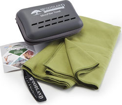 Woodland Πετσέτα Microfiber Σώματος Χακί