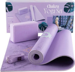 Myga Trainingsmatte Yoga Lila