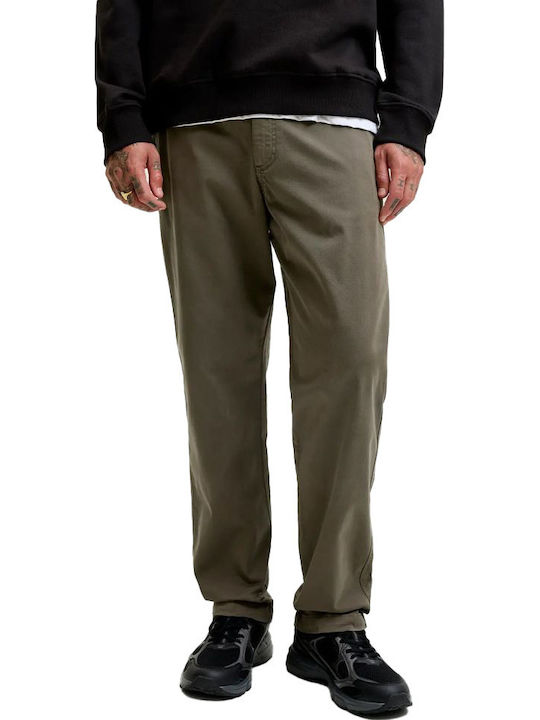 Jack & Jones Herrenhosen Elastisches Braun