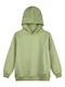 Kids Hooded Sweatshirt Khaki