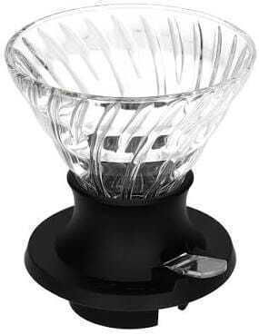 The Barstards Coffee Dripper Glass Brown 120x140mm