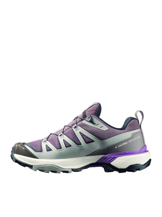 Salomon X Ultra 360 Edge Gtx Дамски Планински Обувки Водоустойчиви с Мембрана Gore-Tex Лилави