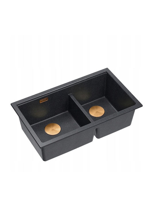 GraniteQ Logan Υποκαθήμενος Νεροχύτης από Συνθε...