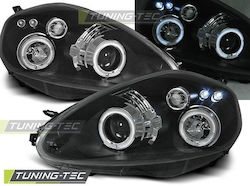 Φανάρια Angel Eyes Εμπρός Μαύρο Fiat Grande Punto 05-08 Lpfi04 Φανάρια Angel Eyes Εμπρός Μαύρο Fiat Grande Punto 05-08 Lpfi04