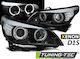 Car Bulbs Angel Eyes Front Black Reinforced Halo Rims D1s Led Flash Bmw E60 05-08 Lpbmp0