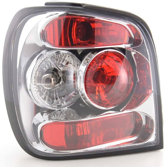 Taillights VW Polo 6n2 Chrome 2 Pieces