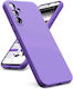Handyhülle Silikon Liquid Silicone Case Samsung Galaxy S26 FE Violett Oem