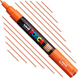 Posca Оранжеви Маркери за рисуване 0.7mm Тънки, Професионални Комплект 12бр Posca Оранжеви Маркери за рисуване 0.7mm Тънки, Професионални Комплект 12бр