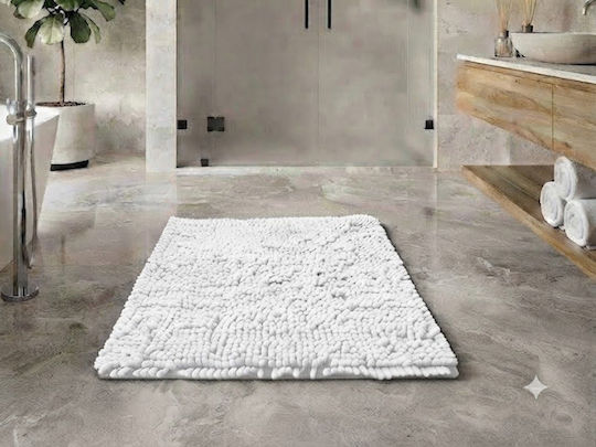 Non-Slip Bath Mat Bubble Walk 100-1780-7 White 60x90cm