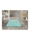 Неслизащ Бански Килим Bubble Walk 100-1780-5 Ментов 60x90см
