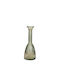 Zaros Decorative Beige Glass Vase