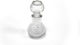 Glass Embossed Round Bottle Ideal For Wedding Favor Making 60ml 11x5.5cm 1pc