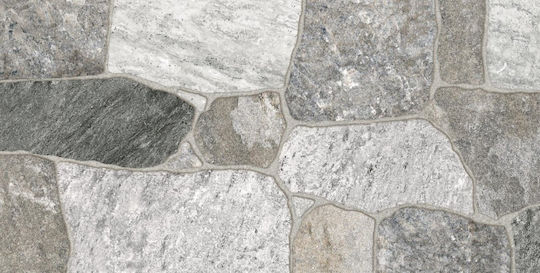 Atlas Boden/Wand Fliese für Außenbereich aus Granit Matt 60x30cm Grau