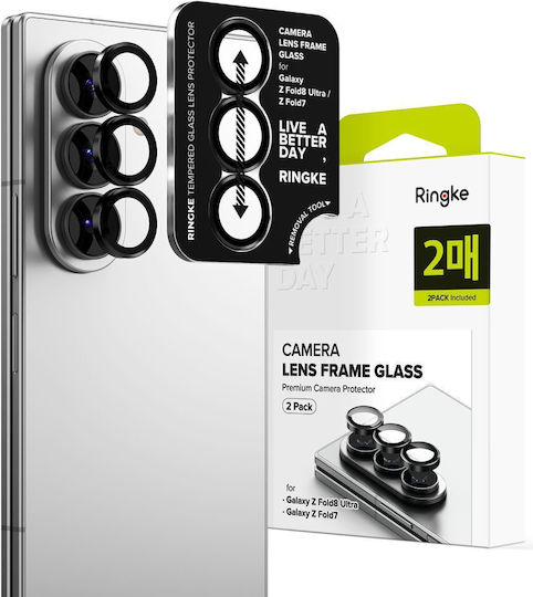 Ringke Ringke Rahmen Schutz Kamera Gehärtetes Glas Schwarz Für Galaxy Z Fold8 Ultra