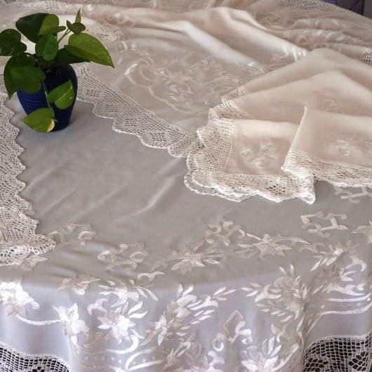 Καρέ Σετ 7τμχ Μπλε 125x125εκ.
