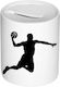 Kinder Sparbüchse Weißer Basketball
