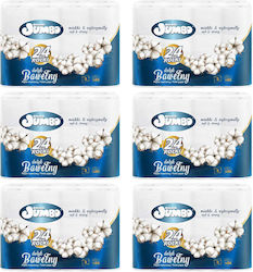 Private Label Tissue Χαρτί Υγείας 24 Ρολά 3 Φύλλων 6 Συσκευασίες