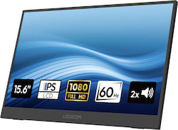Logicom Nomad Display IPS Tragbarer Monitor 15.6" FHD 1920x1080