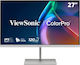 Viewsonic VP2766-2K-W IPS HDR Monitor 27" QHD 2560x1440 cu Timp de Răspuns 4.75ms GTG