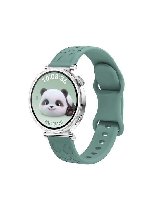 Λουράκι Σιλικόνης Concave Xiaomi Watch S4 41mm Pine Green