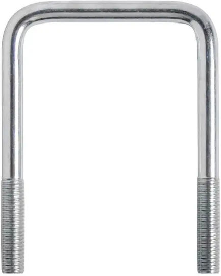 Support Square Beams U Bolts Galvanized M8 60x60