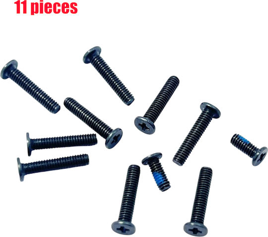 Screws Set Laptop Asus Tuf Gaming F15 Fx506 A15 Fa506 F17 Fx706 A17 Fa706 Kitvisfx506 Kitvisfa506 Kitvisfx706 Kitvisfa706 Bottom Case Screws 2.5 X 15mm & 2.5mm X 12mm & 2.5mm X 6mm 11pcs Code 1-bolt027