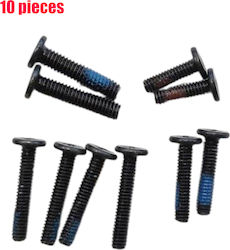 Σετ Βίδες Screws Set Laptop Asus X555 X555la K555 K555ld Vivobook F555 F555ln F555qg W509ln W519lp Vm590lnb Kitvisx555 Bottom Case Screws 2.5mm X 11mm & 2mm X 12mm & 2mm X 10mm & 2mm X 7mm 10τμχ Κωδ.1-bolt024
