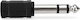 Ancus 52423 Converter 6.3mm Male To 3.5mm Female White